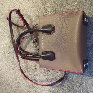 Michael Kors mini bag gray black and pink